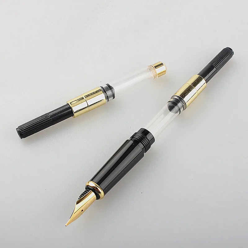 5Pc 2.6MM Small Hole Plastic Metal Ring Office School Writing Fountain Pen Ink Converter Reservoir Cartridges