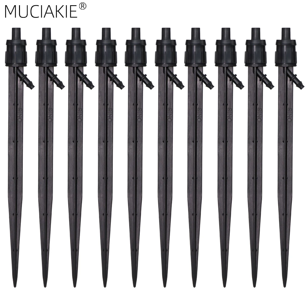 50/100PCS 21.5CM Adjustale Water Stakes OD-7.5MM Garden Nozzle Sprinklers Holder Irrigation Support Stand Multi-Function Bracket