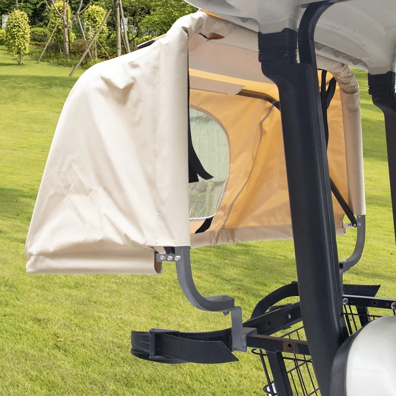 Golf Car Universal Accessories Yellow Canopy Bag Cover Fits EZGO, Club Car and YAMAHA  OEM#604666