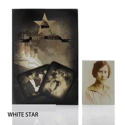 Titanic List Whitestar - Magic Tricks,White Star,Gimmick,Prediction Named Card,Magic Props,Close Up Magic,Stage,Mentalism