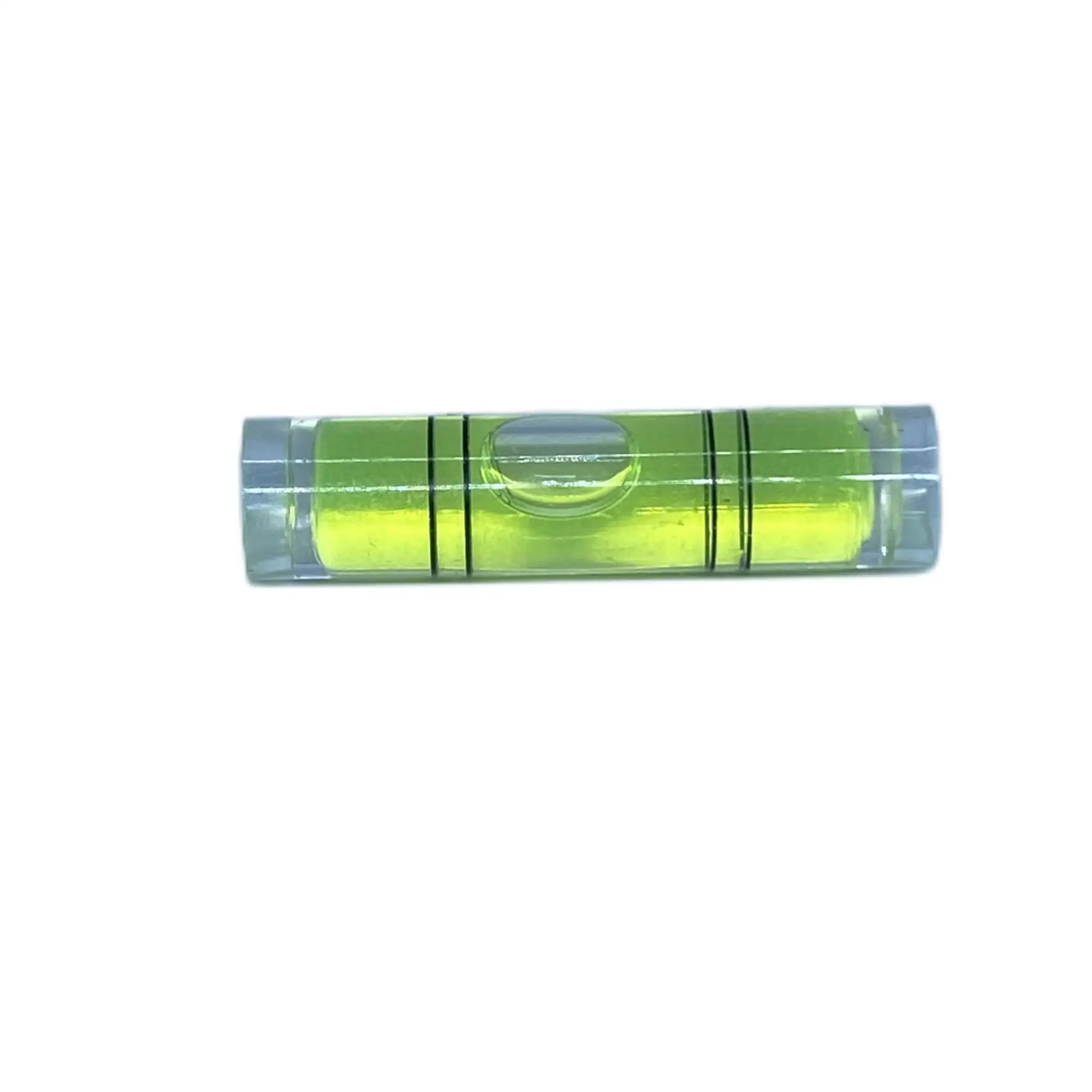 10pcs Transparent Bubble Spirit Level for Camera Tripod Measuring Tool 40x9.5mm Double Line Bar Level Instrument