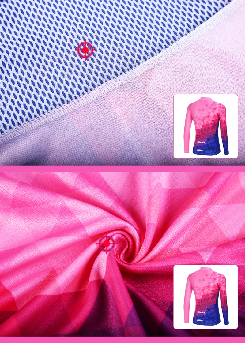 2020 Women  long sleeves Cycling Jersey Mtb Bicycle Clothing  Ciclismo Jersey road riding shirt road bike cycling Jacket custom