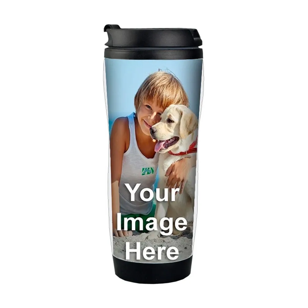 Free Shiping Sell  PixMug - Photo Travel Mug - The Mug That\'s A Picture Frame - DIY - Insert your own photos or designs