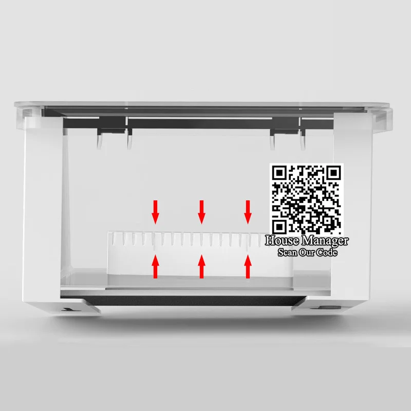 NEW Aquarium Filter Box 3 Size Assemble Easily-Setup Hang up Fish Tank Accessories Biochemical Material Upper Filter Trickle Box