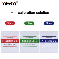 5/10Set(15/30 bags)PH Buffer Powder For PH Test Meter Measure Calibration Solution 15/30Pcs 4.01 6.86 9.18/7.0 Calibration Point