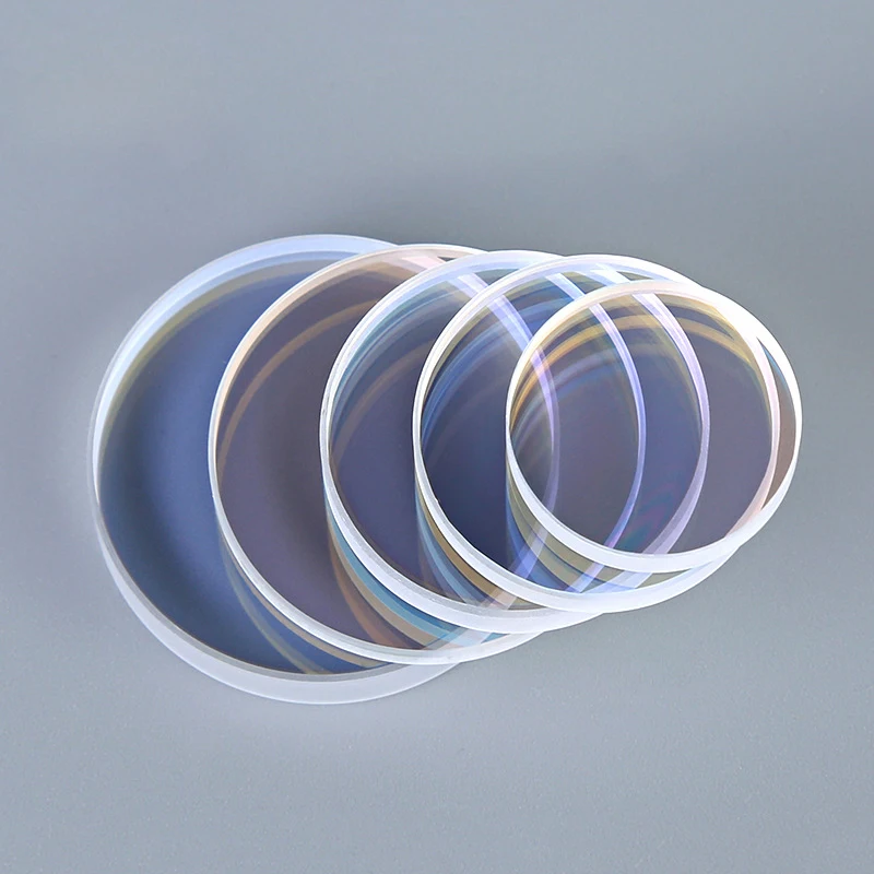Prisma de vidro óptico 20*2 para máquina de corte de metal fibra óptica de quartzo lente de proteção a laser