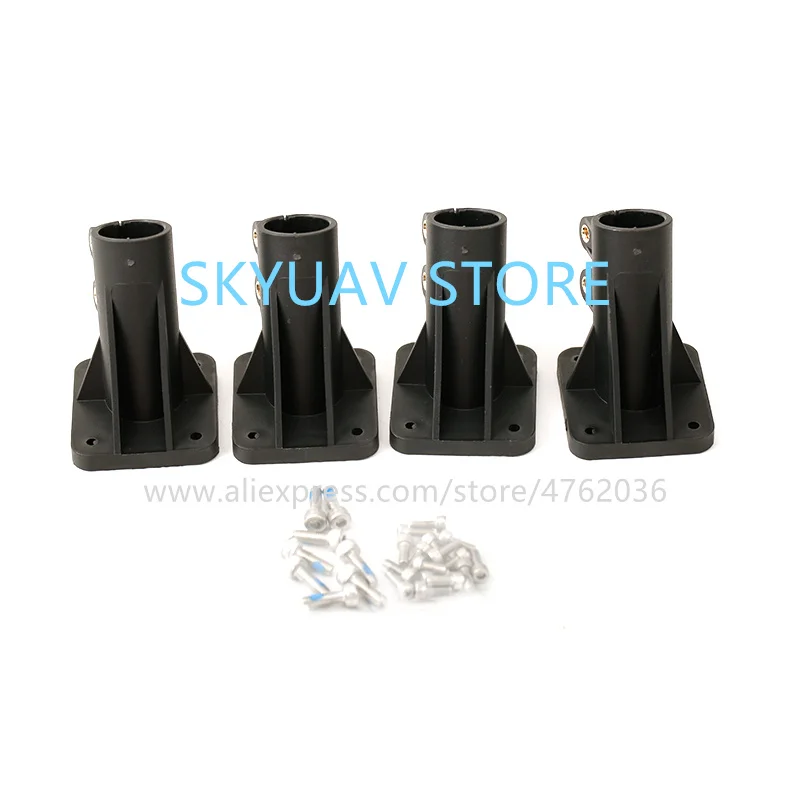 EFT – connecteurs de Tube en Nylon E410P E416P E610P E616P, adaptateurs de liaison de train d'atterrissage pour Drone agricole, 4 pièces