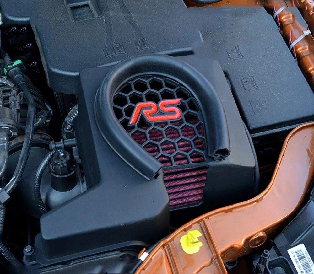 For Ford Focus RS Kuga Escape MK2 MK3 2012 to 2018 Car Air Filter Box Inlet Protection Intake Cover Frame