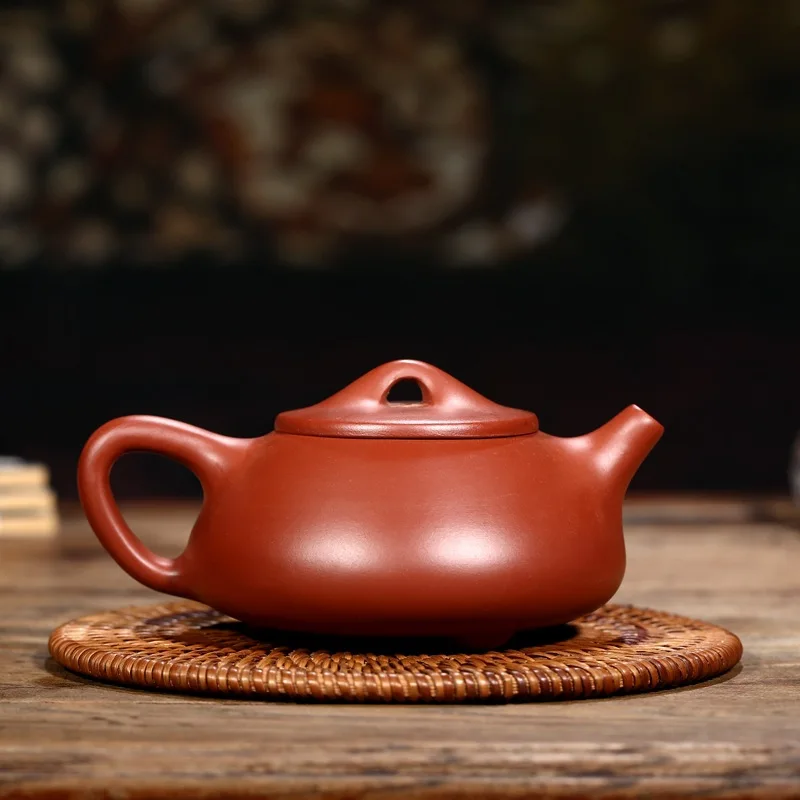 A special teapot yixing ore dahongpao handmade stone gourd ladle are recommended gift kung fu tea