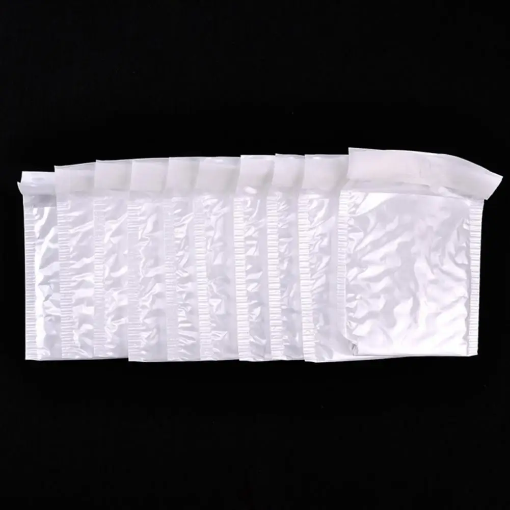 10Pcs Poly Bubble Mailers Padded Envelopes Shipping Bags Self Seal Shockproof Shatter-proof Bubble Wrap Delivery Accessories