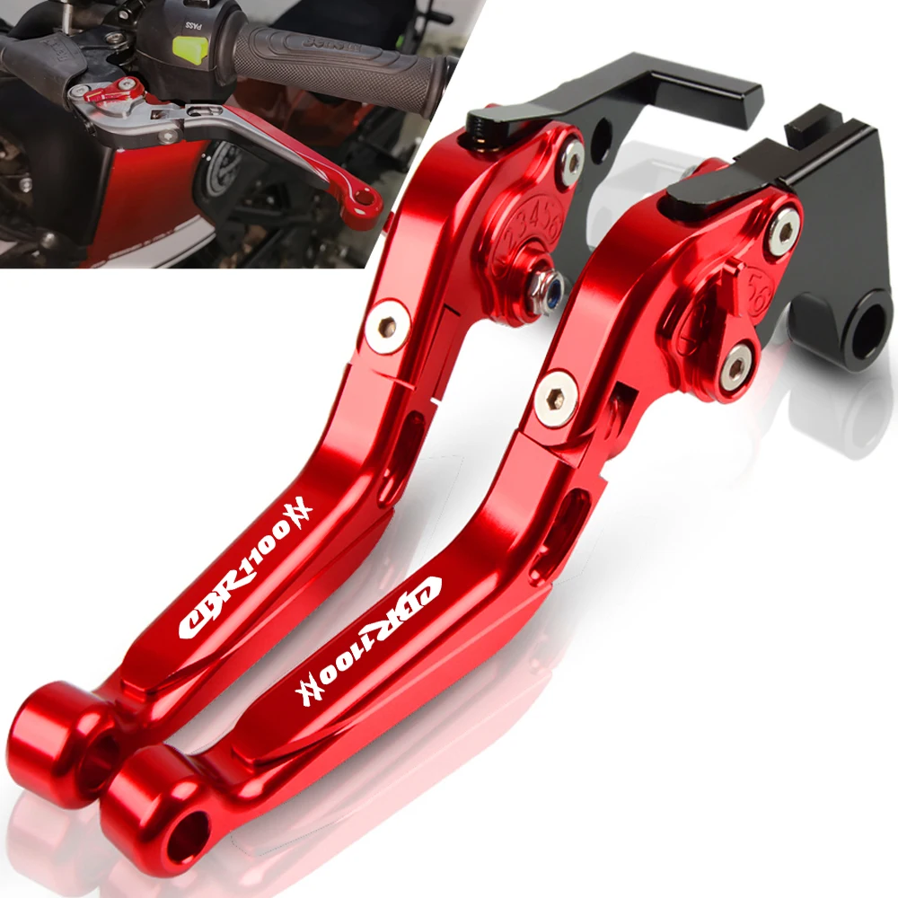 For HONDA CBR1100XX / BLACKBIRD 1997 1998 1999 2000 2001 2002 2003 2004 2005 2006 2007 Motorcycle Adjustable Brake Clutch Levers