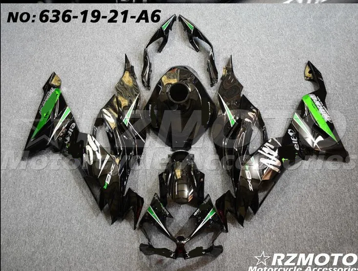 

New ABS motorcycle Fairing For KAWASAKI ZX6R 2019 2020 They come in all colors ACE No.009