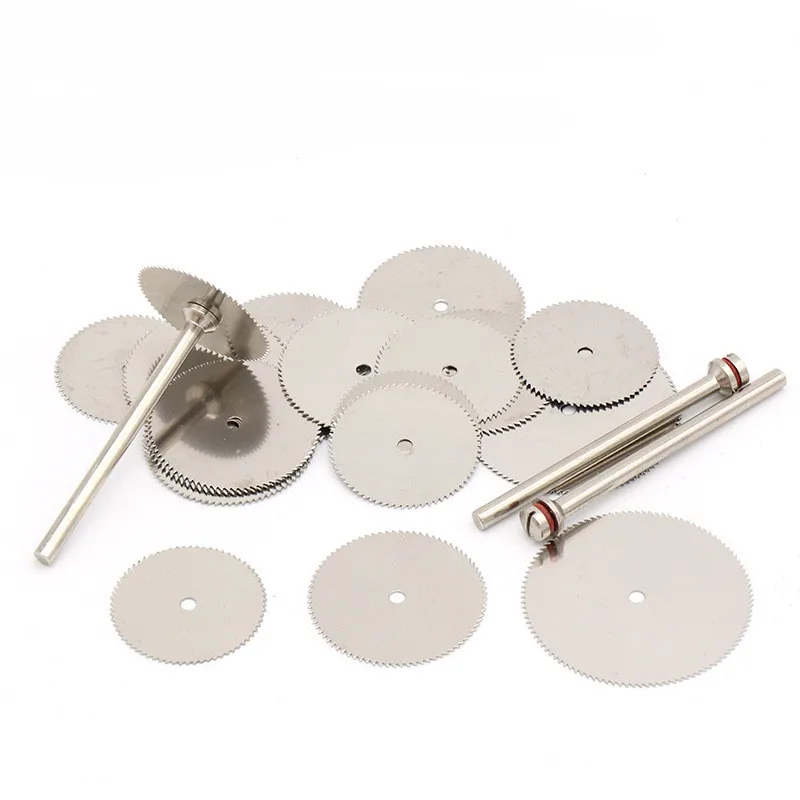 Mini Stainless Steel Small Slice 22/25 / 32mm Thin Wood Cutting Blade Electric Grinder Accessories 10PCS Steel Tool