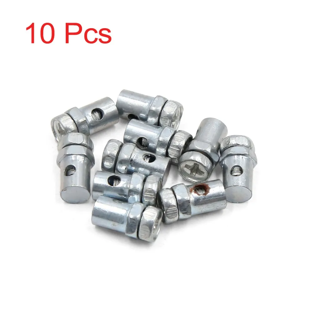 X Autohaux Universal 10/20/30/40/50/70/100pcs 5mm Dia Brake Line Cable Wire Fixed Screws Fastener For Motorcycle Accessories