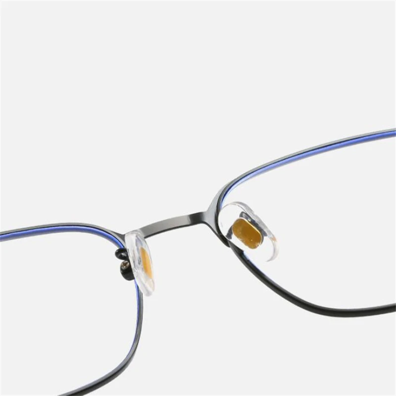 Металлические квадратные очки для близорукости для женщин и мужчин, антисиний свет, близорукие очки по рецепту, близорукость 0-0,5-0,75 до -6,0