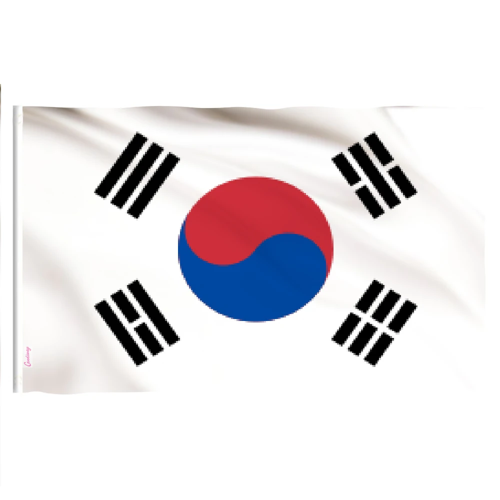 Candiway 90 X 60 cm KOR KR Republic of Korea Flag South Korea Banner Korea Flag