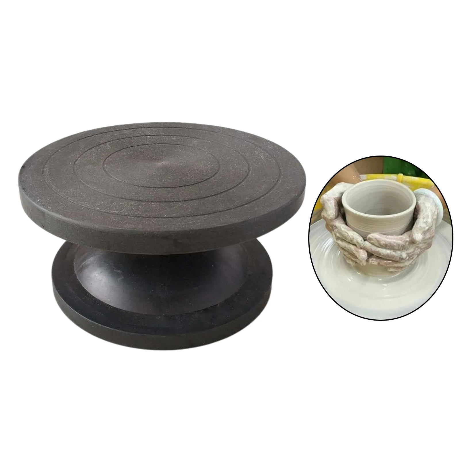 Pottery Wheel 360° Rotating Swivel Stand Turntable Clay Turntable Ceramic Pottery Sculpture Tool for Small Items Craft Products