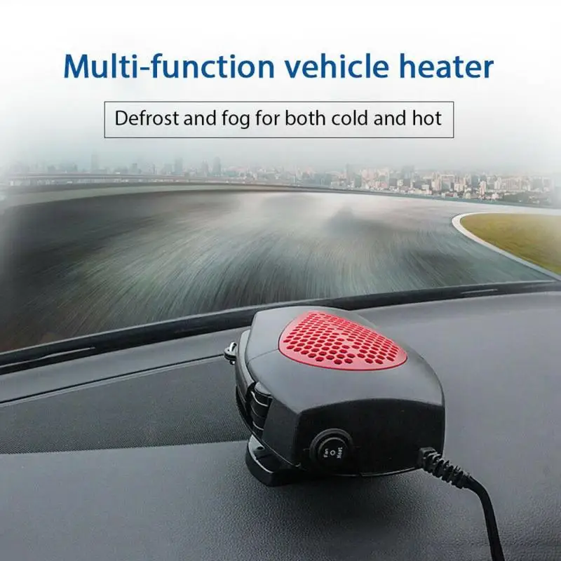 

2Colors 12V Car Heater Portable Windshield Defroster Defogger Air Purifier Function Automobile Car Electrical Heater