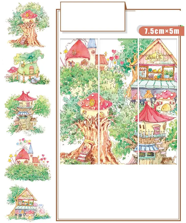 2M House On The Tree Washi Tape