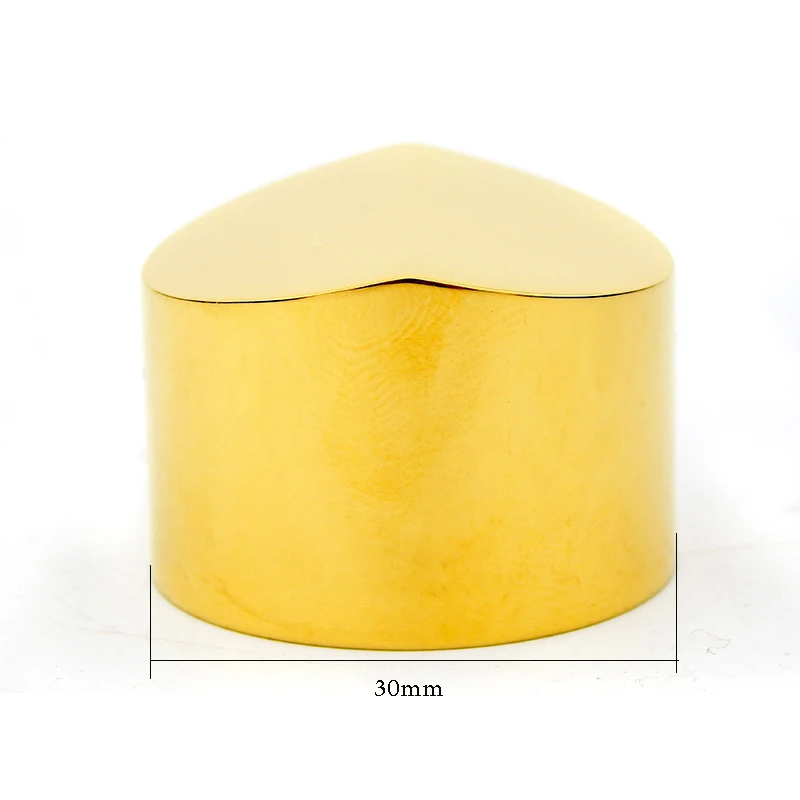 Stainless steel Gold-plated Volume knob 1pcs Diameter 30mm amplifier Potentiometer knob Super beautiful Electroplate Golden