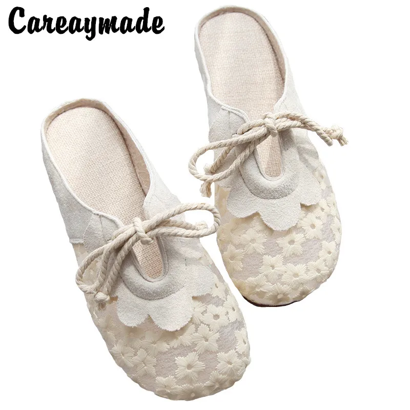 

Careaymade-Women's Slippers Summer Daisy fairy women's shoes beach slippers artistic simple comfortable casual sandals shoes