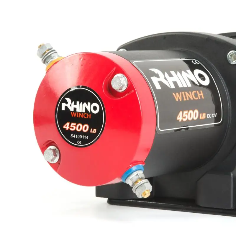Argano elettrico di consegna ue Ru 12V 4500Lb Set telecomando argano elettrico in acciaio ad alta resistenza per rimorchio Atv resistente