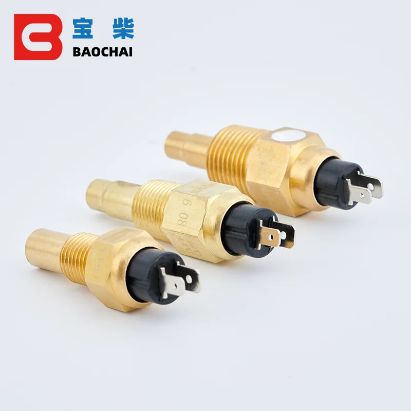 VDO 1/2 NPT 21mm Thread Diesel Engine Oil Temperature Sensor Water Temperature Sensor for Generator Set