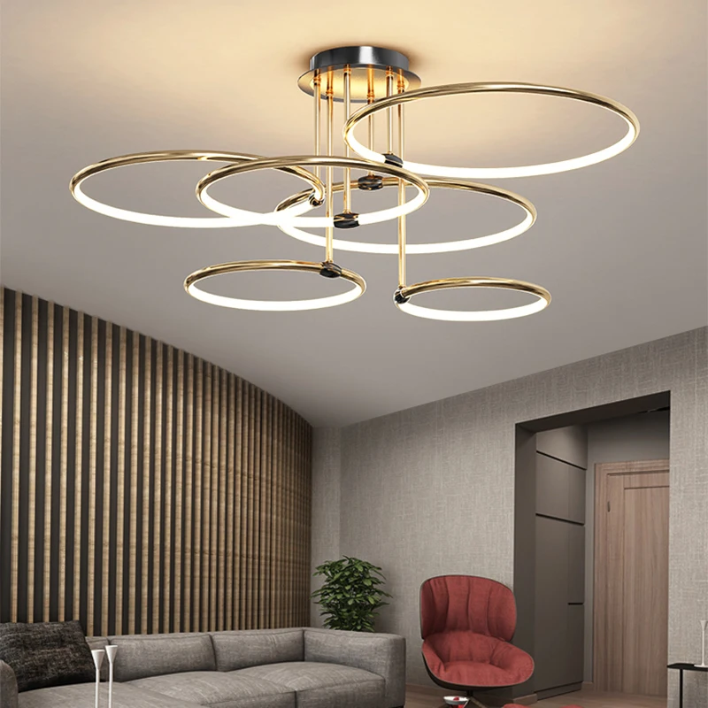 Light luxury chandelier living room lamp headlight modern minimalist ceiling lamp dining room bedroom lighting Nordic lamps