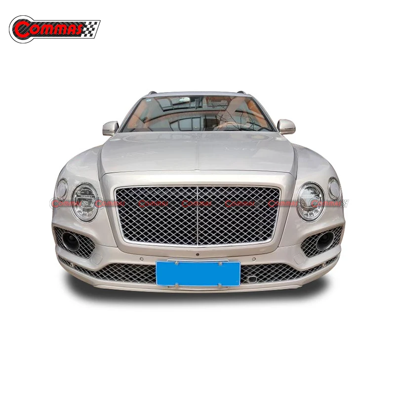 W12 Plating Grill Car Body Kit For Bentley Upgrade High Quality Electroplated Grid Auto Modification Car Styling Accessories