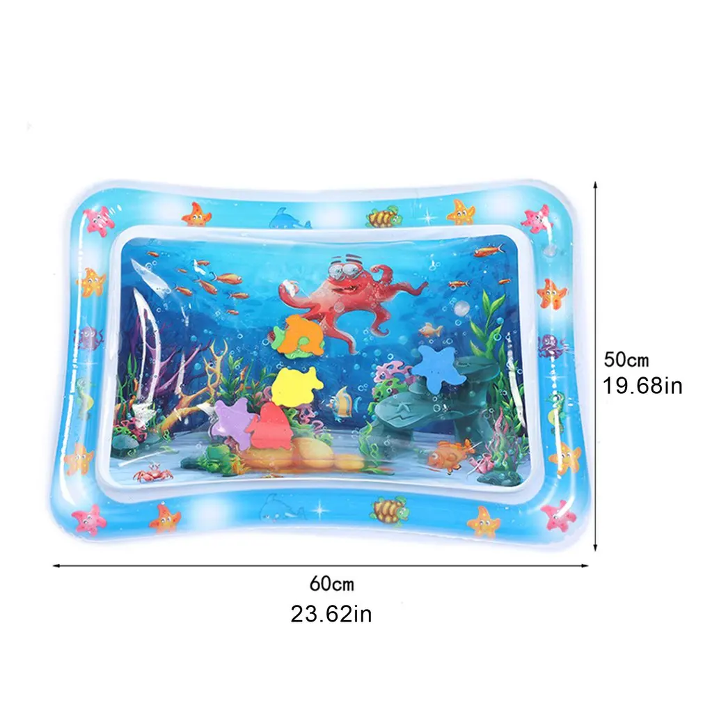 60x50 см надувной детский коврик-осьминог, детский надувной коврик, морской живой коврик, детские летние игрушки