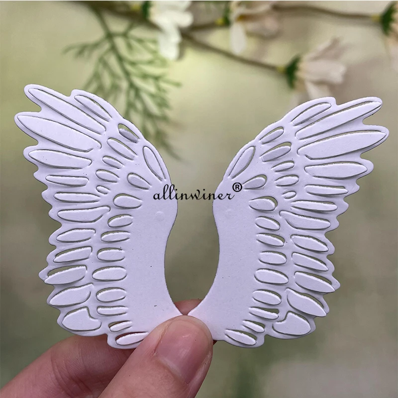 Feather wings decoration Metal Cutting Dies Stencils For DIY Scrapbooking Decorative Embossing Handcraft Die Cutting Template