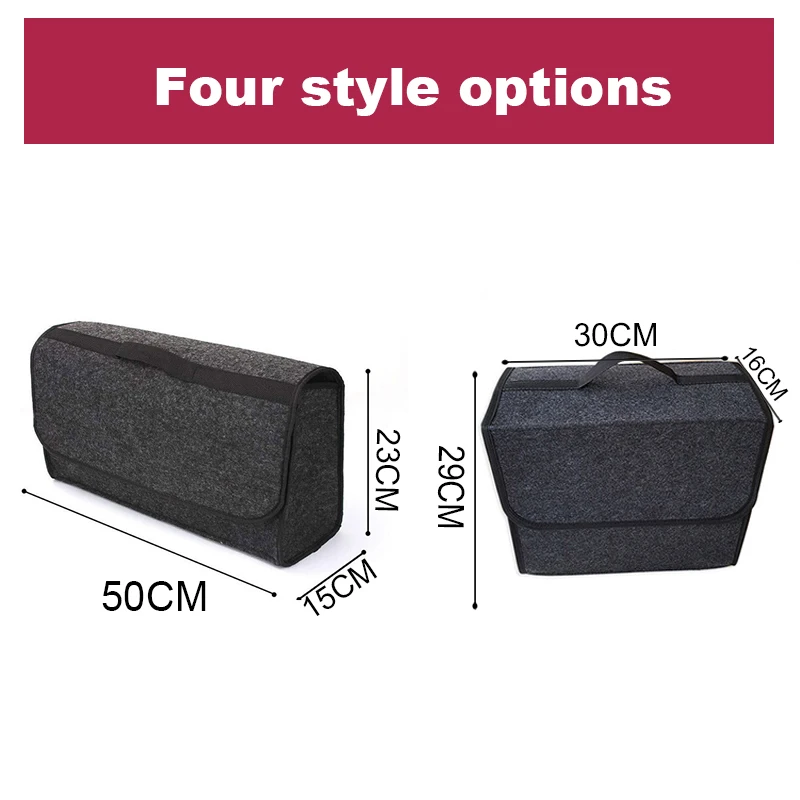 Car Organizer Bag Car Storage Organizer Multipurpose Car Trunk Organizer Car Storage Box Large Capacity Folding Storage Bag image 6