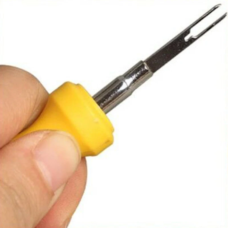 2 Pcs/Set 3Mm + 2Mm Mobil Kabel Konektor Pin Release Extractor Puller Auto Terminal Removal Menangani Alat untuk audi Promosi
