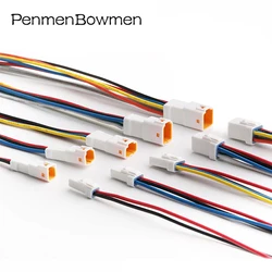 2 3 4 6 8 broches JWPF 0.7MM Auto étanche Micro connecteur électronique avec câble prise bout à bout faisceau de câblage pour Benz BMW JST-02T