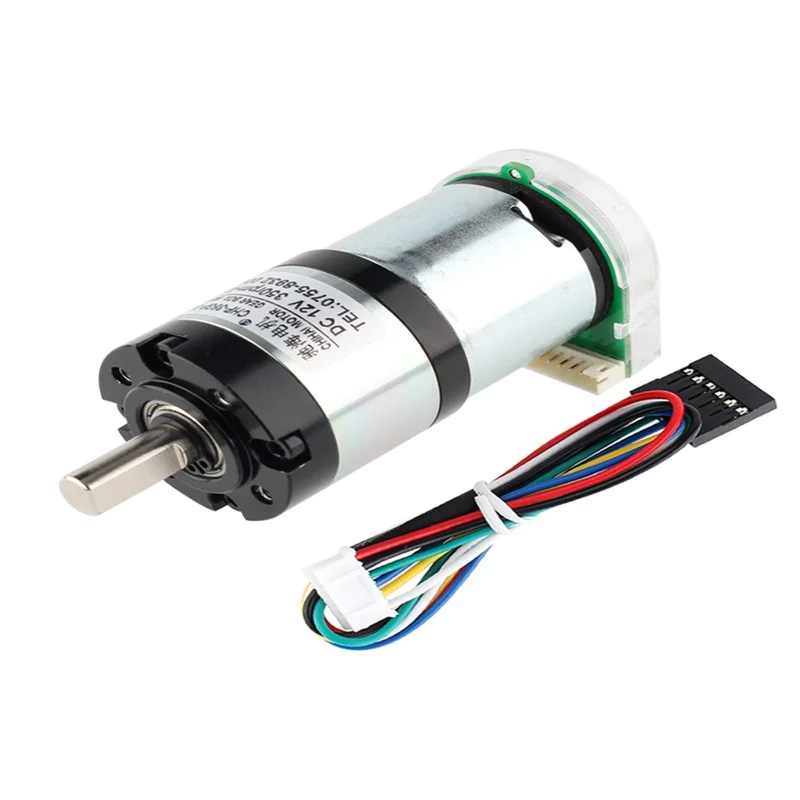 

36GP-3429 Motor 12V DC Gear Motor Photoelectric Hall Encoder Code Disc Speed Two-wheel Self-balancing Trolley 3429 Motor