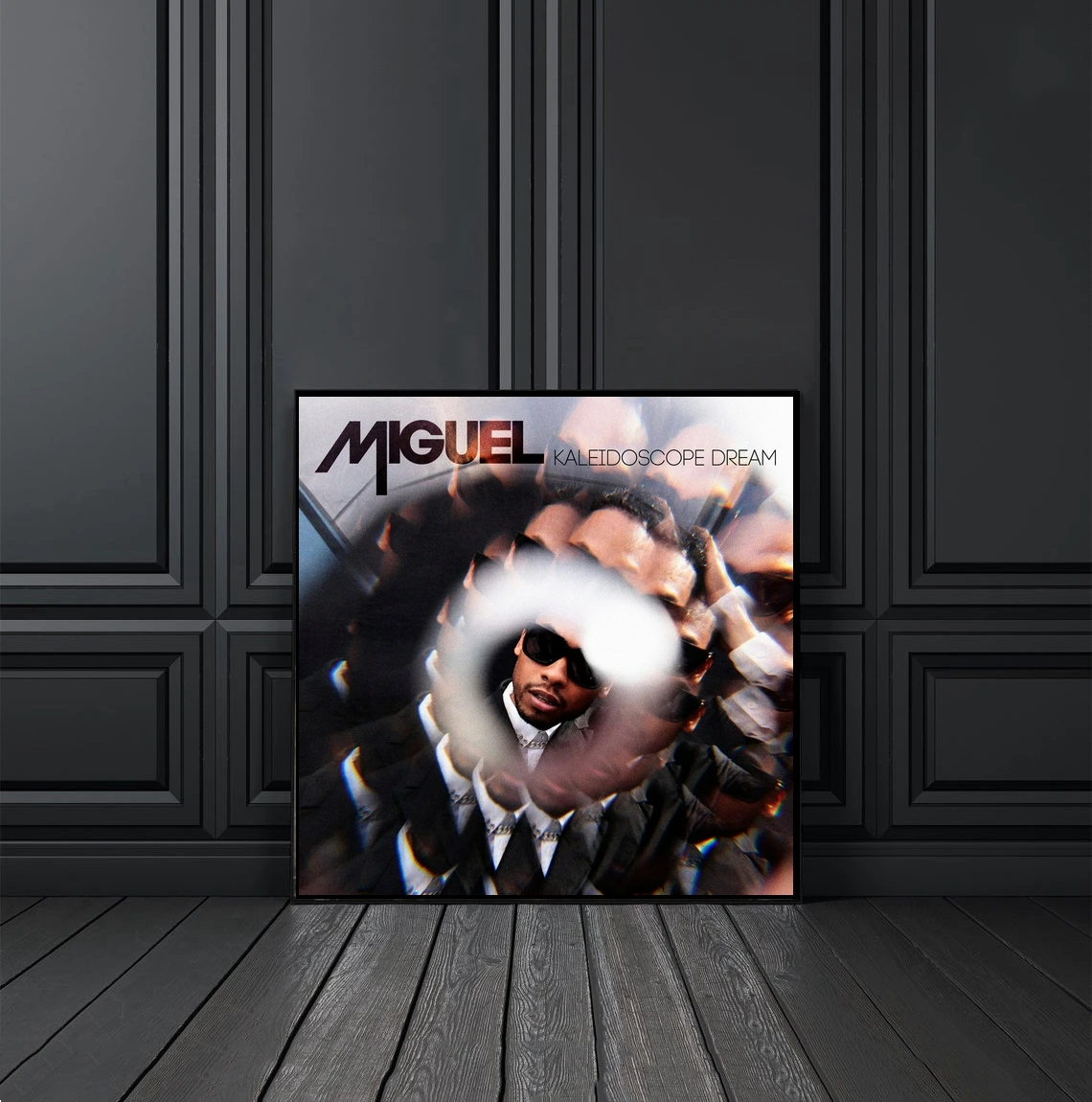 Miguel, Kaleidoscope Dream Music Album Cover Poster Canvas Print Rap Hip Hop Music Star Singer Wall Painting Decoration