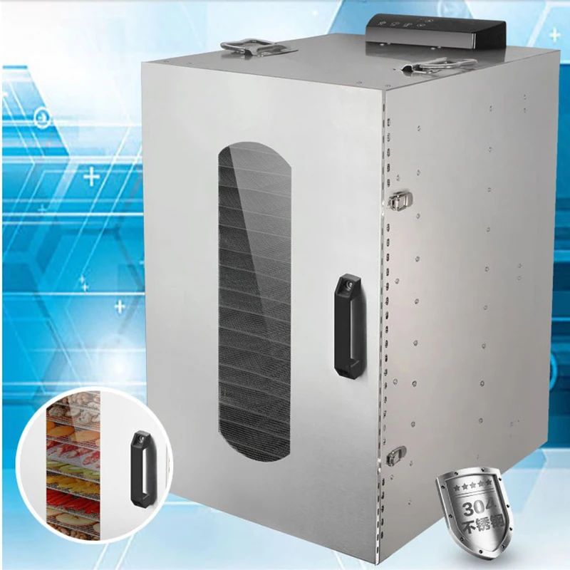 LT-20 Fruit Dryer 1200W Food Stainless Steel Food Fruit, Vegetable and meat drying machine dried fruit dehydration machine