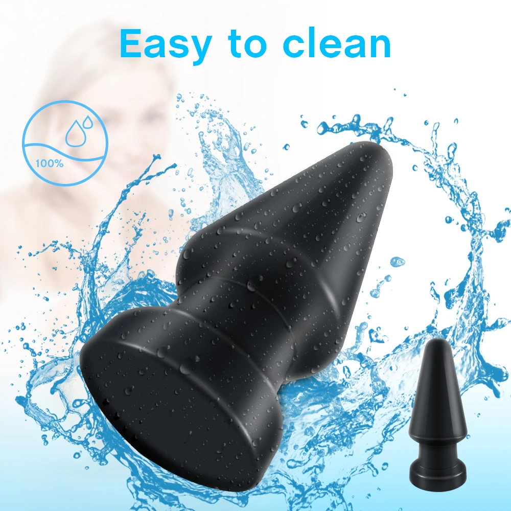 Super Big Anal Plug Butt Plug Unisex Huge ButtPlug Sex Toys for Women Men Waterproof Thick Anal Stuffed Stopper Product Dilator