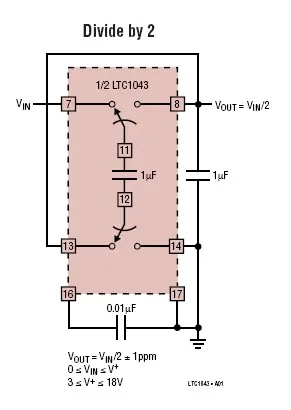 Ltc1043 Switched Capacitor Circuit Evaluation Board