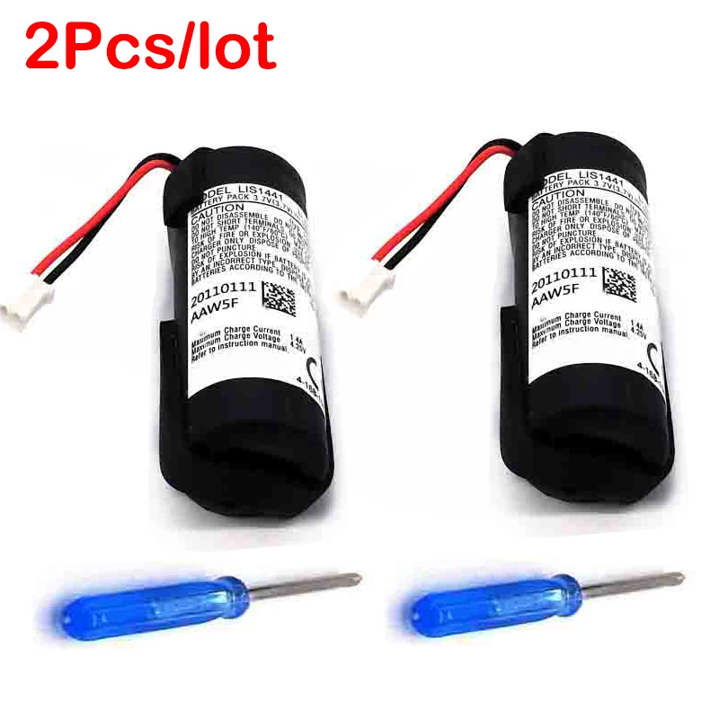 

2pcs 3.7V 1380mAh Li-ion Battery for Sony PS3 Move PS4 PlayStation Move Motion Controller Right Hand CECH-ZCM1E LIS1441 LIP1450