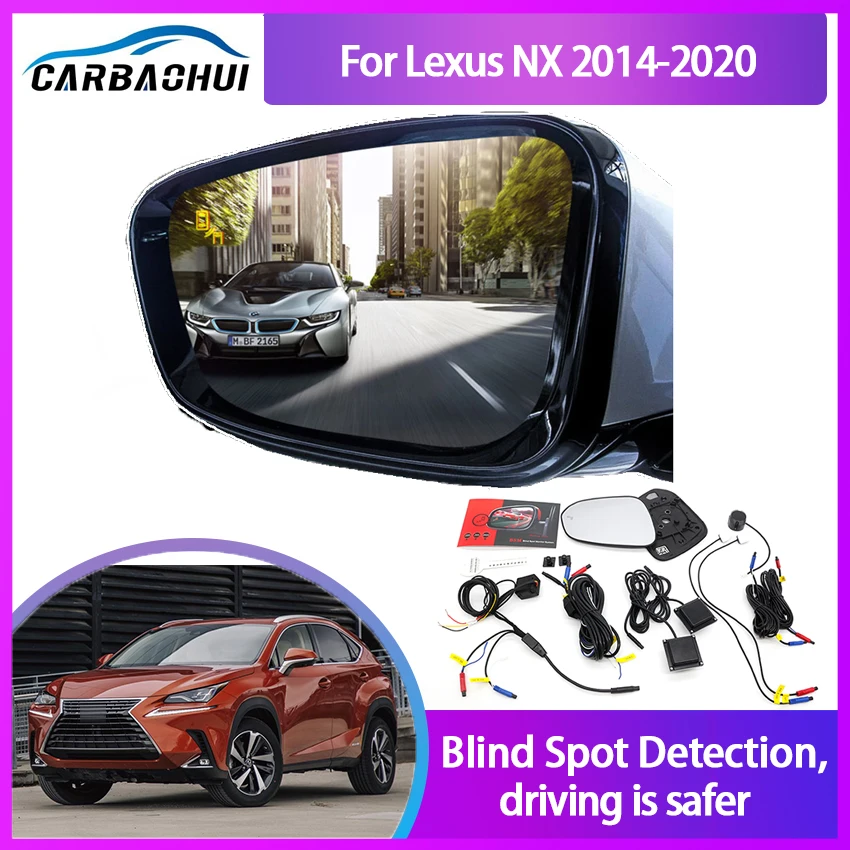 Millimeter Wave Radar Blind Spot Monitoring BSA BSD BSM for Lexus NX 2015-2022 Assist Driving Parallel Safety Lane Change Assist