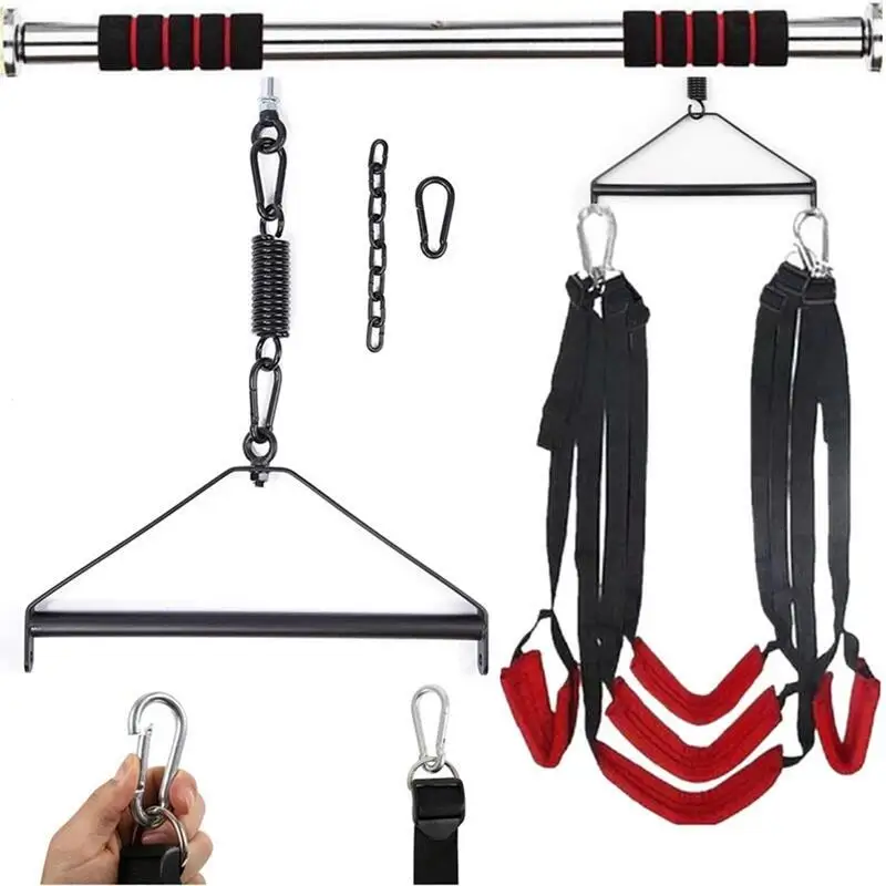 Balançoire sexuelle en métal, trépied, Stents, meubles sexuels, Bondage fétiche, produits pour adultes, chaises, jouets sexuels de plaisir suspendus pour Couples femmes