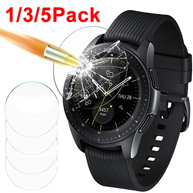 Tempered Glass for Samsung Galaxy Watch 4 HD Transparent Glass Film Screen Protector for Galaxy Watch 4 Classic 46/42mm 40/44mm