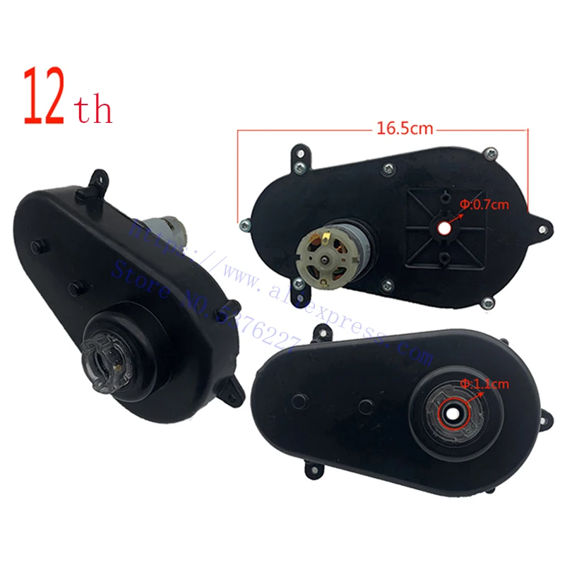 VAG Boîte De Vitesse De Moteur Électrique Rs390 6V/12V 12000-20000Rpm