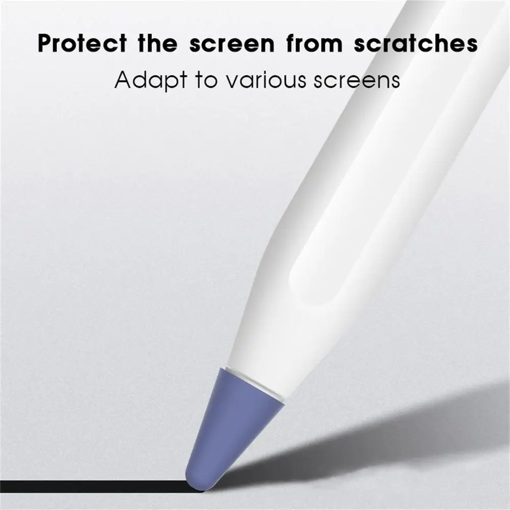 ซิลิโคน8Pcs เคล็ดลับสำหรับดินสอ Stylus สำหรับ Apple ดินสอ1st 2nd Generation Dropshipping ขายส่ง