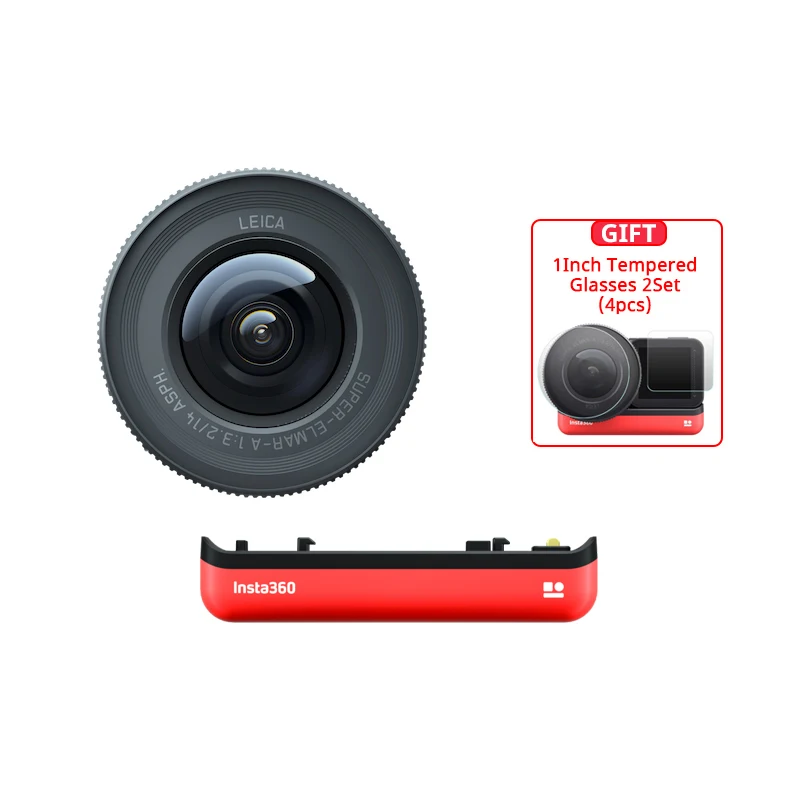 Insta360 ONE R Sports Action Camera Lens Mod 4K Wide Angle 360