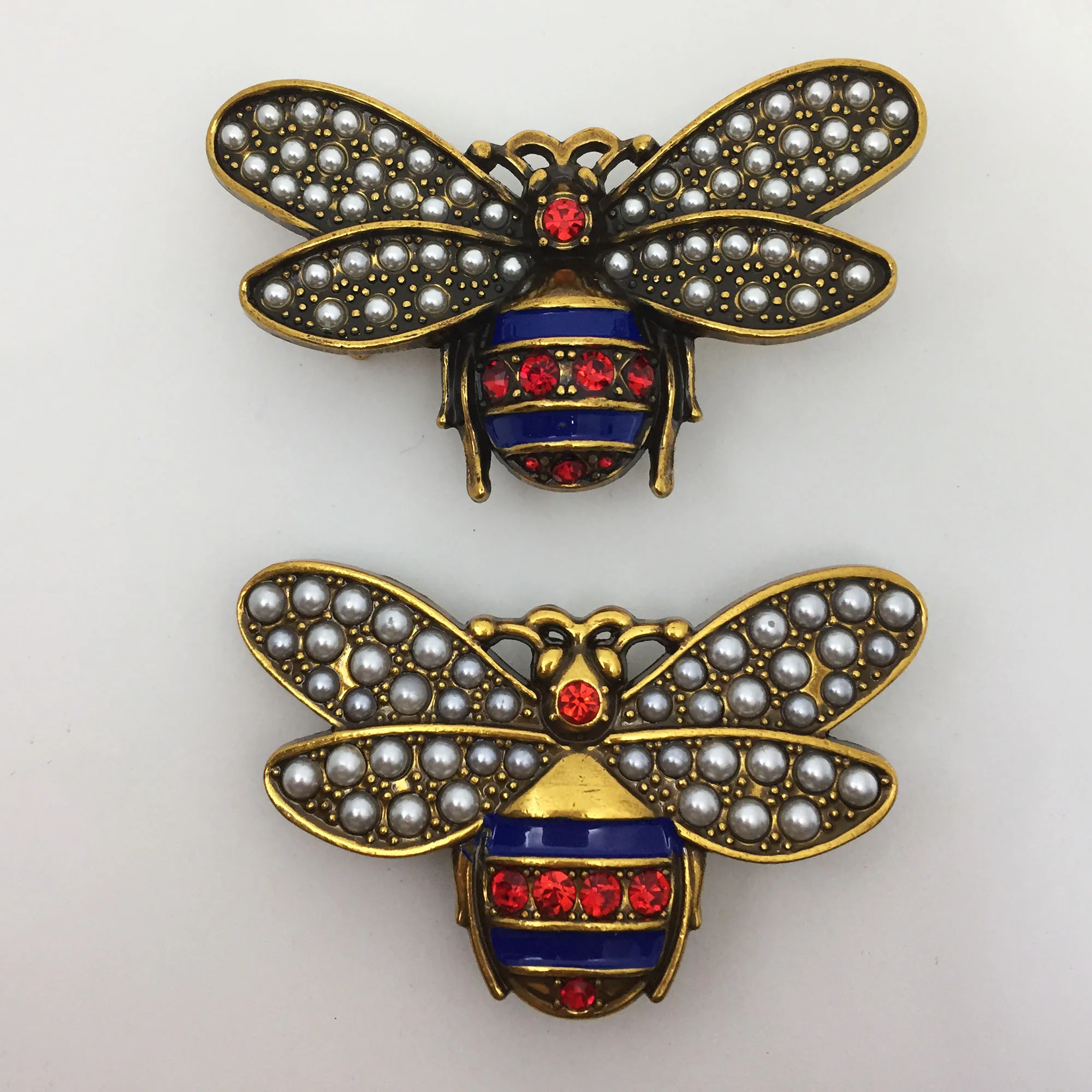3.5/4cm Bee Belt Buckle for Girl Fashion Diamond Buckle on Belt metal hardware Womens buckles Accessories DIY Leather Pin Buckle