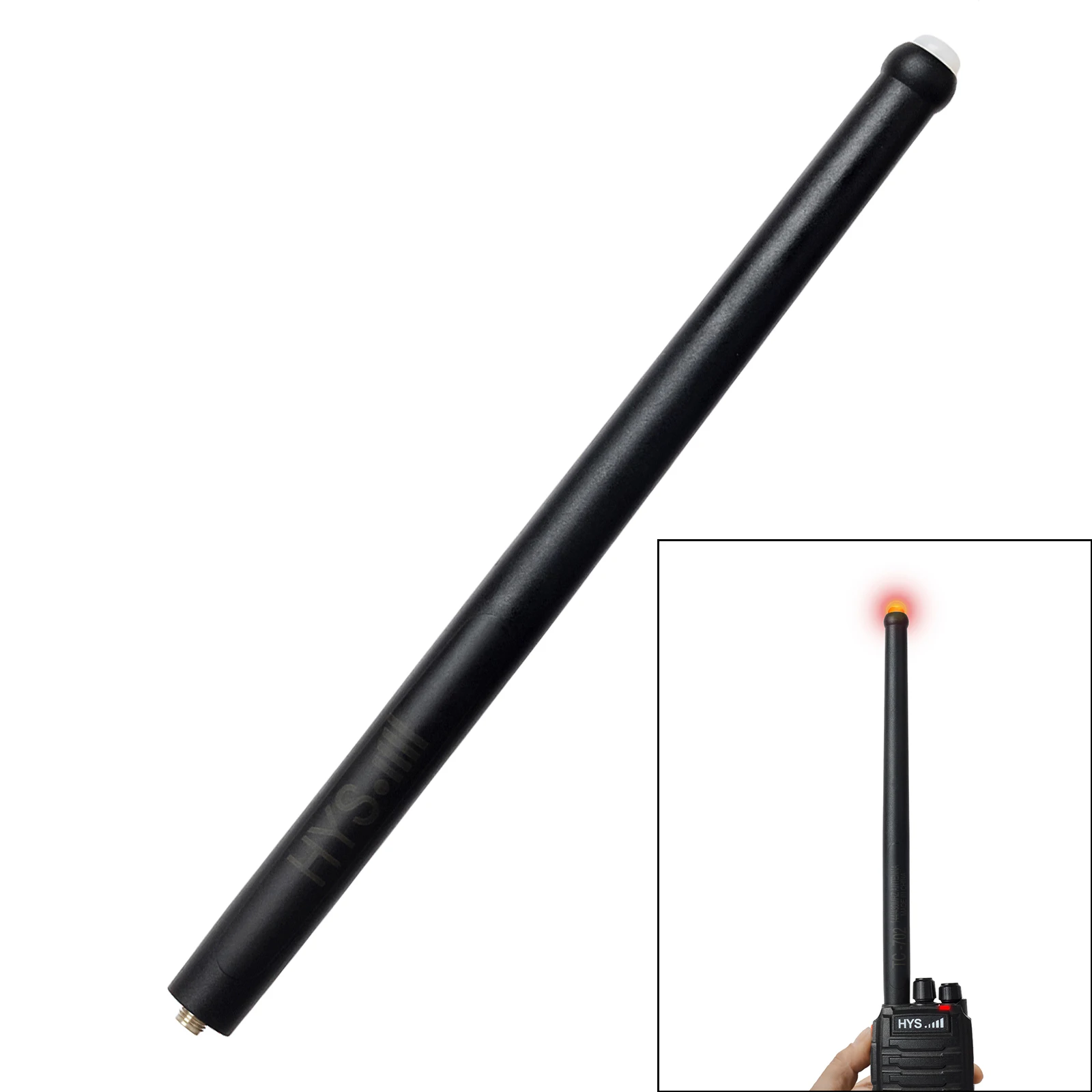 

HYS Dual Band VHF UHF Antenna SMA Female Ham Radio Antenna for Baofeng UV-5R UV-82 BF-F8HP BF-888S Yaesu FT-65R FT-65