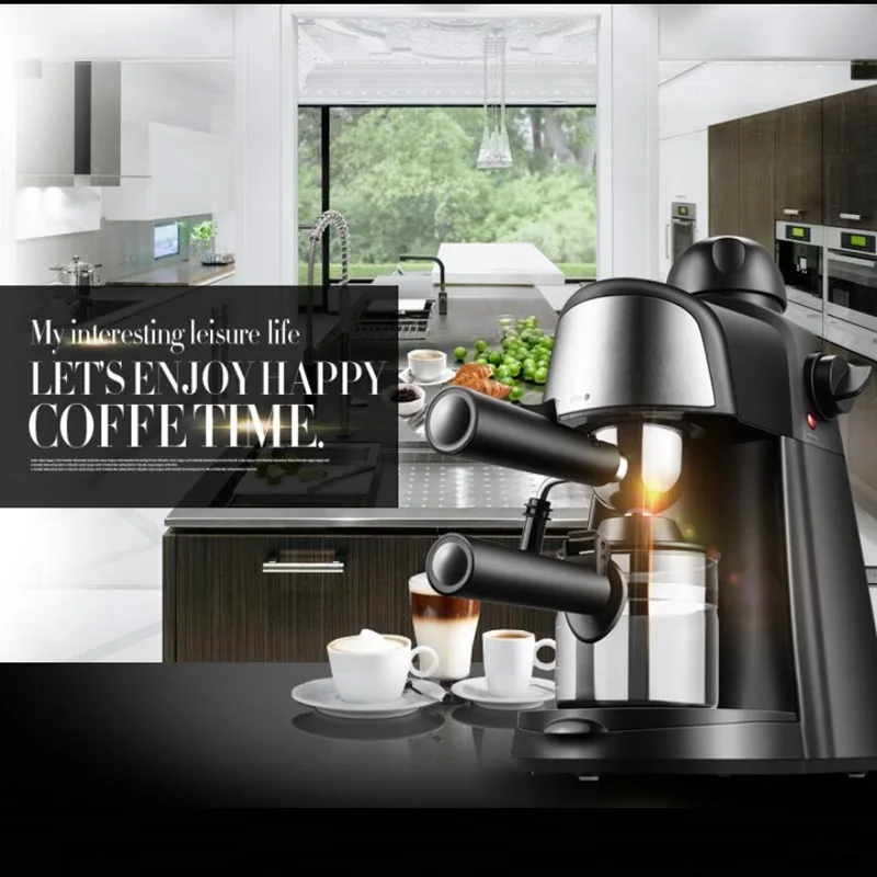 Automatic Coffee Machine 5 Bar Espresso Coffee Machine with Automatic Milk Frother Pressure Coffee Makers Cappuccino