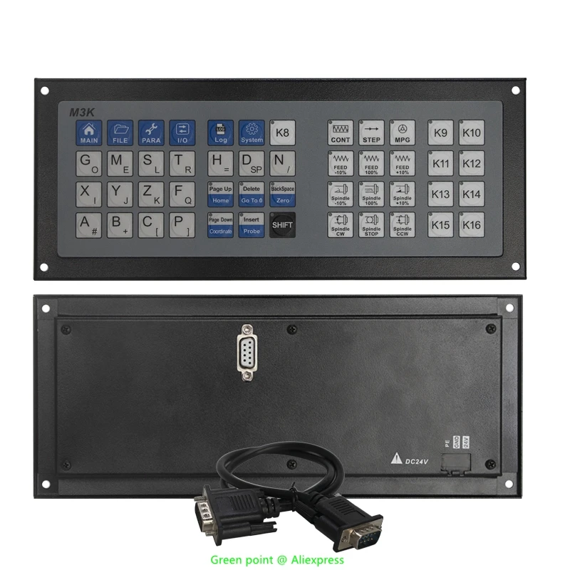 M3K Expansion Keyboard CNC Motion Controller DDCS Expert 3/4/5 Axis For Machinery Repair Shops /Manufacturing Plant /Advertising